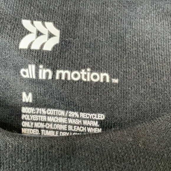 All in Motion Mens Tech Fleece Crewneck Pullover Athletic Size M - Picture 4 of 9